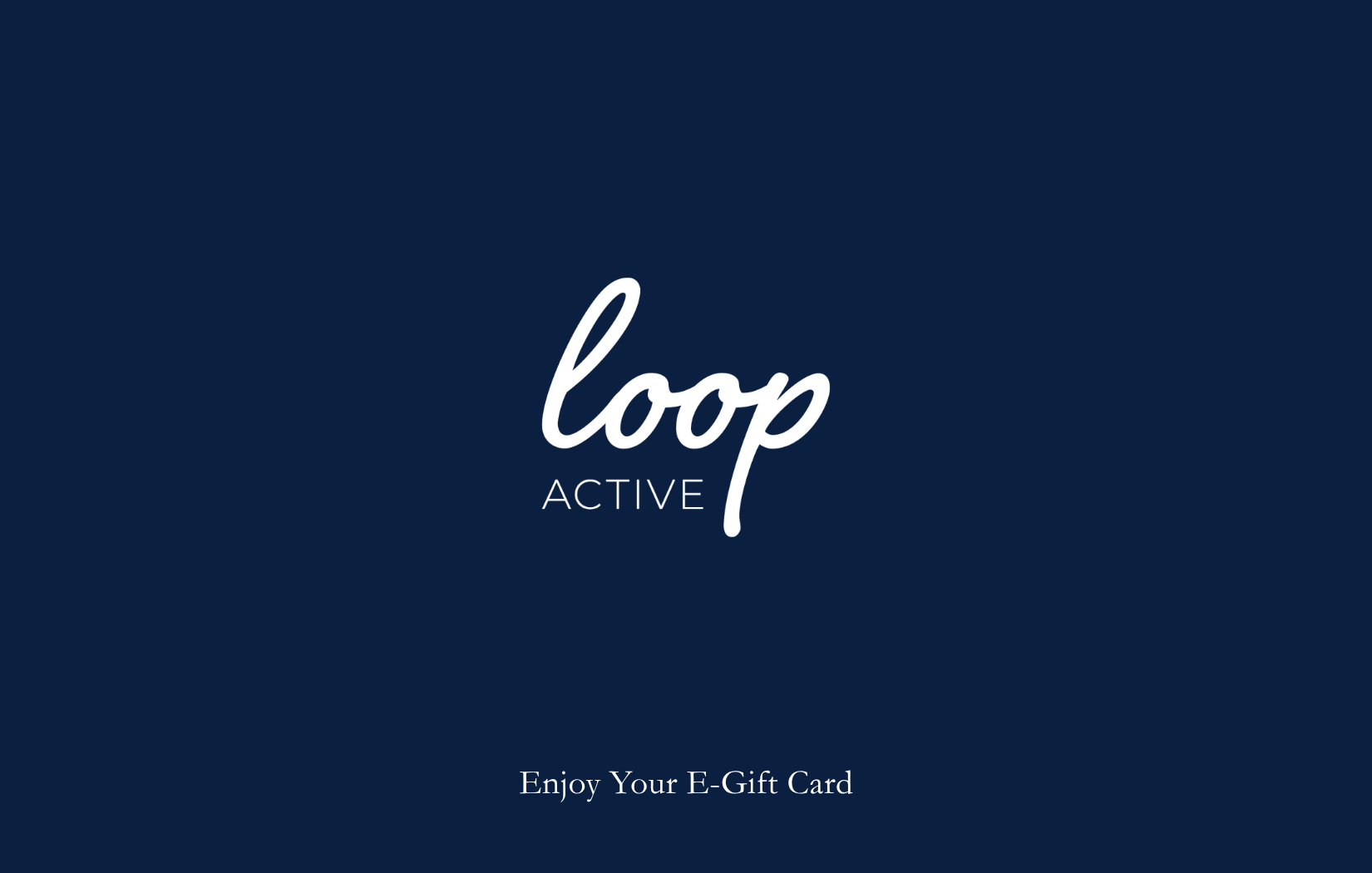 Loop Active Gift Card