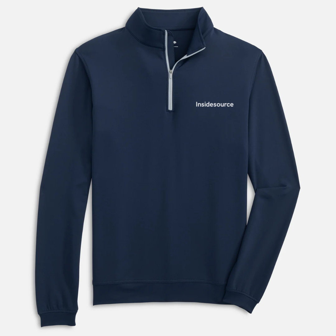 Insidesource Navy Quarter-Zip