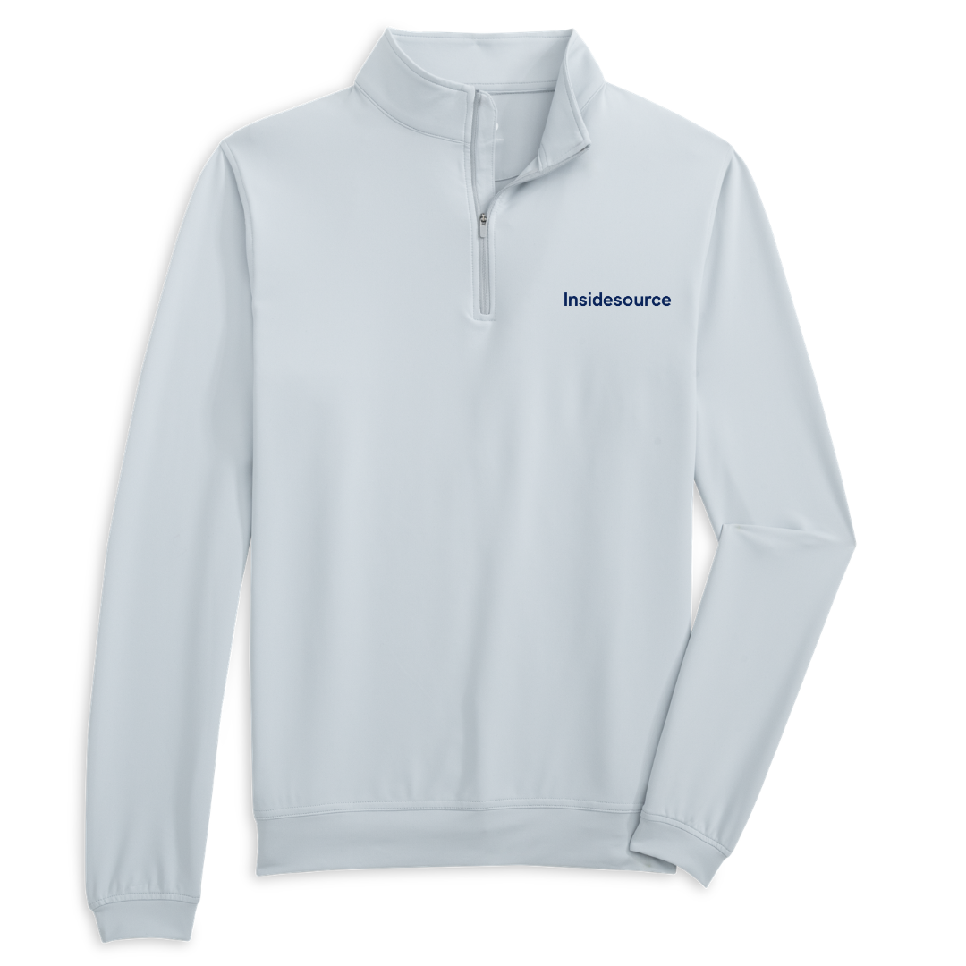 Insidesource Grey Quarter-Zip